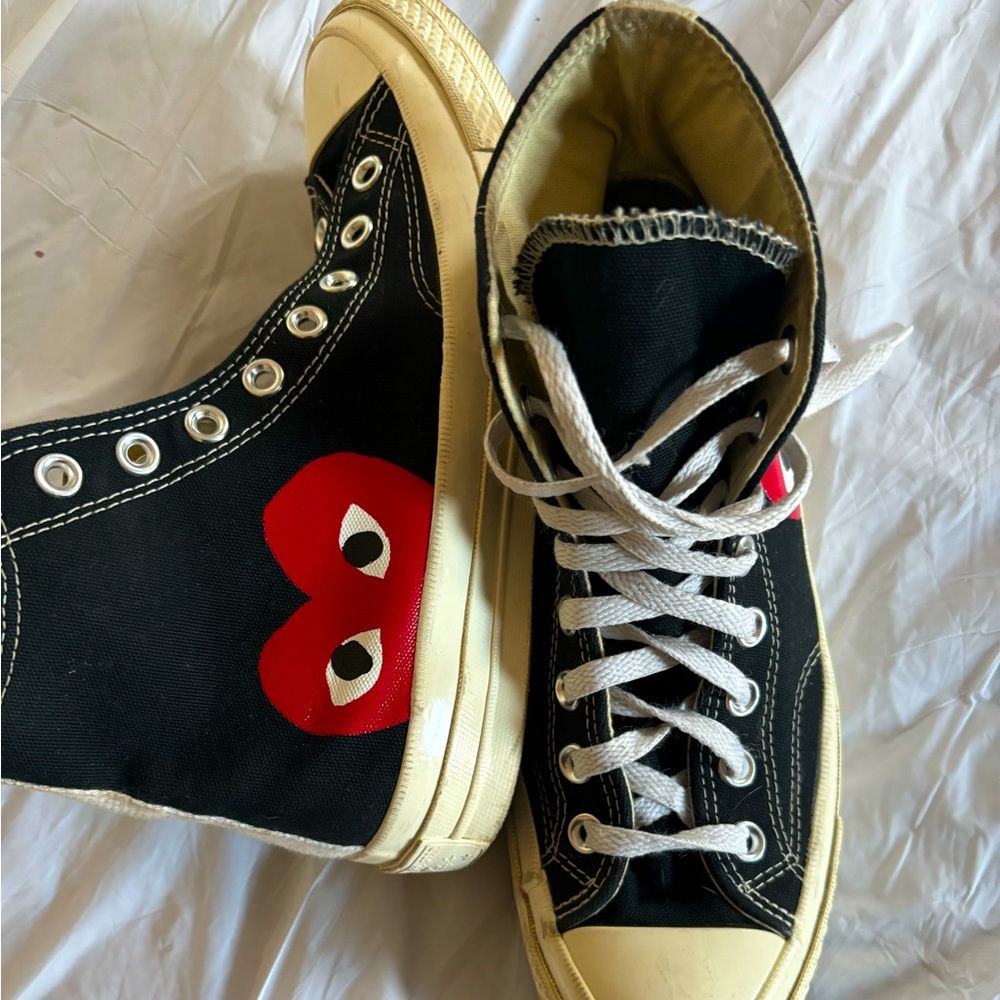 commo des garcons play x converse